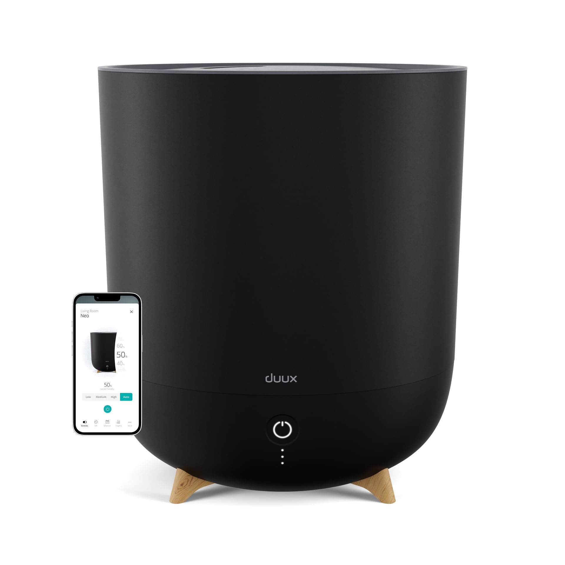 DUUX Luftbefeuchter Neo, Leise 5L Luftbefeuchter für Schlafzimmer & Pflanzen