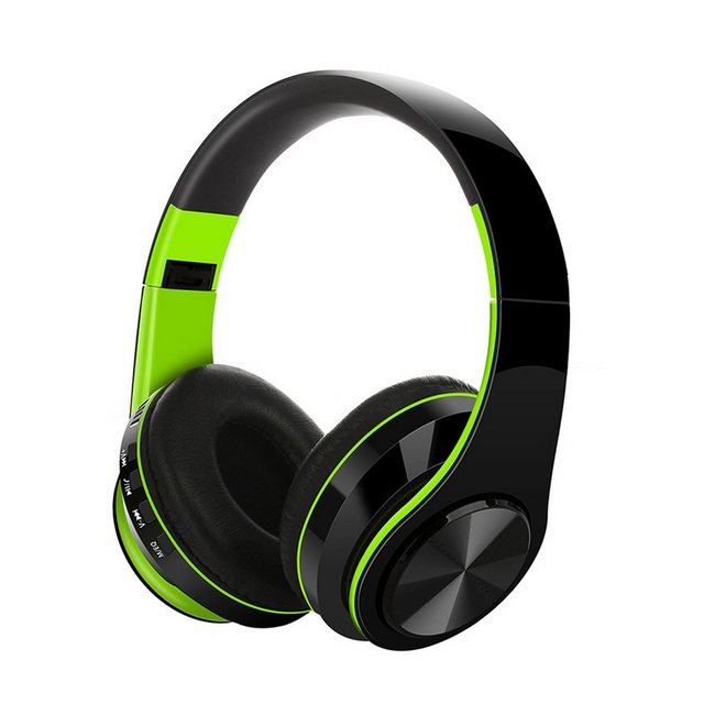 Diida Bluetooth-Headset, Headset für Musik, Gaming-Headset Over-Ear, Funk-Kopfhörer (Funk-Kopfhörer (Kabellose Kopfhörer 400mAh)