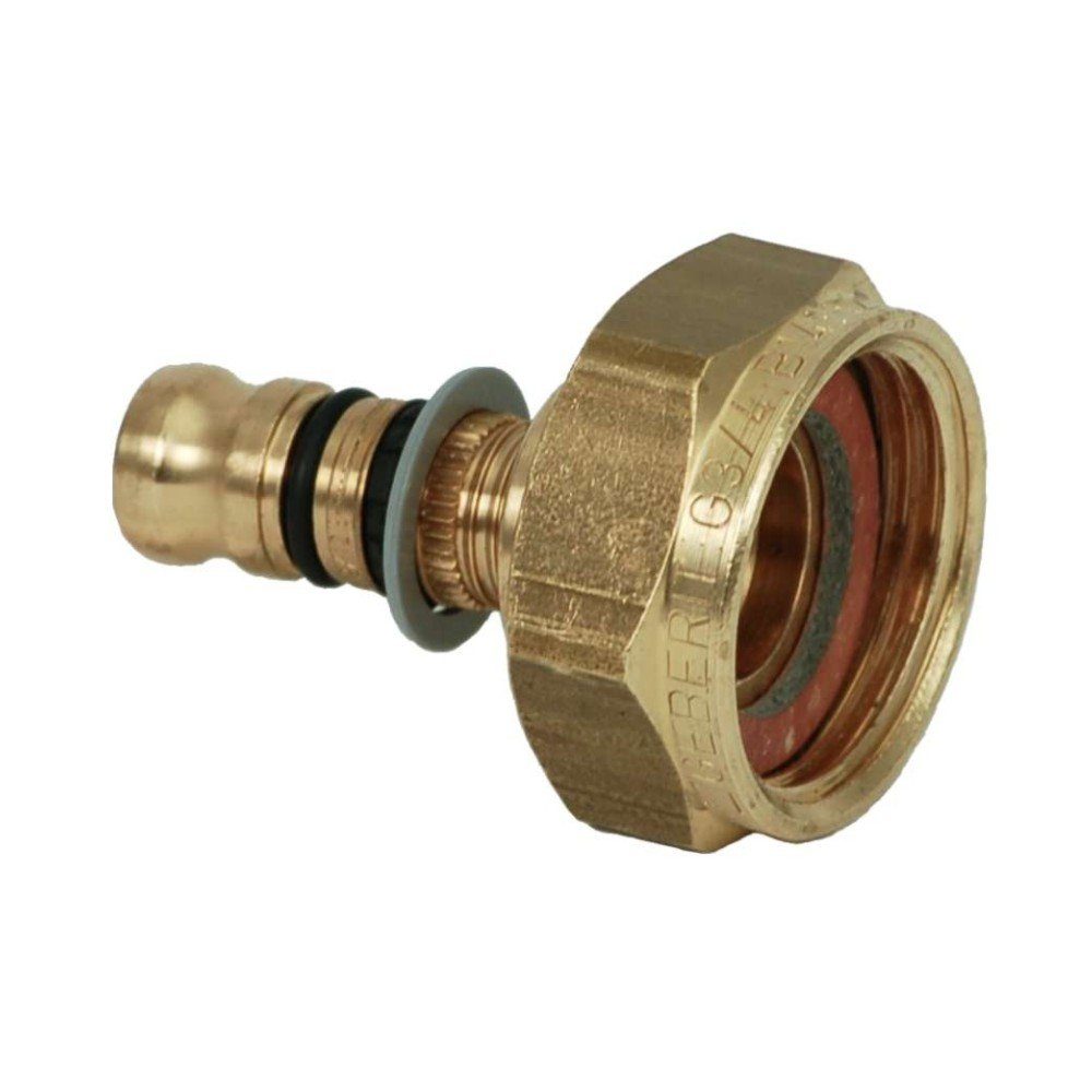 GEBERIT Wasserrohr Geberit Mepla Übergang mit Überwurfmutter (Rotguss) 26 mm - 3/4"