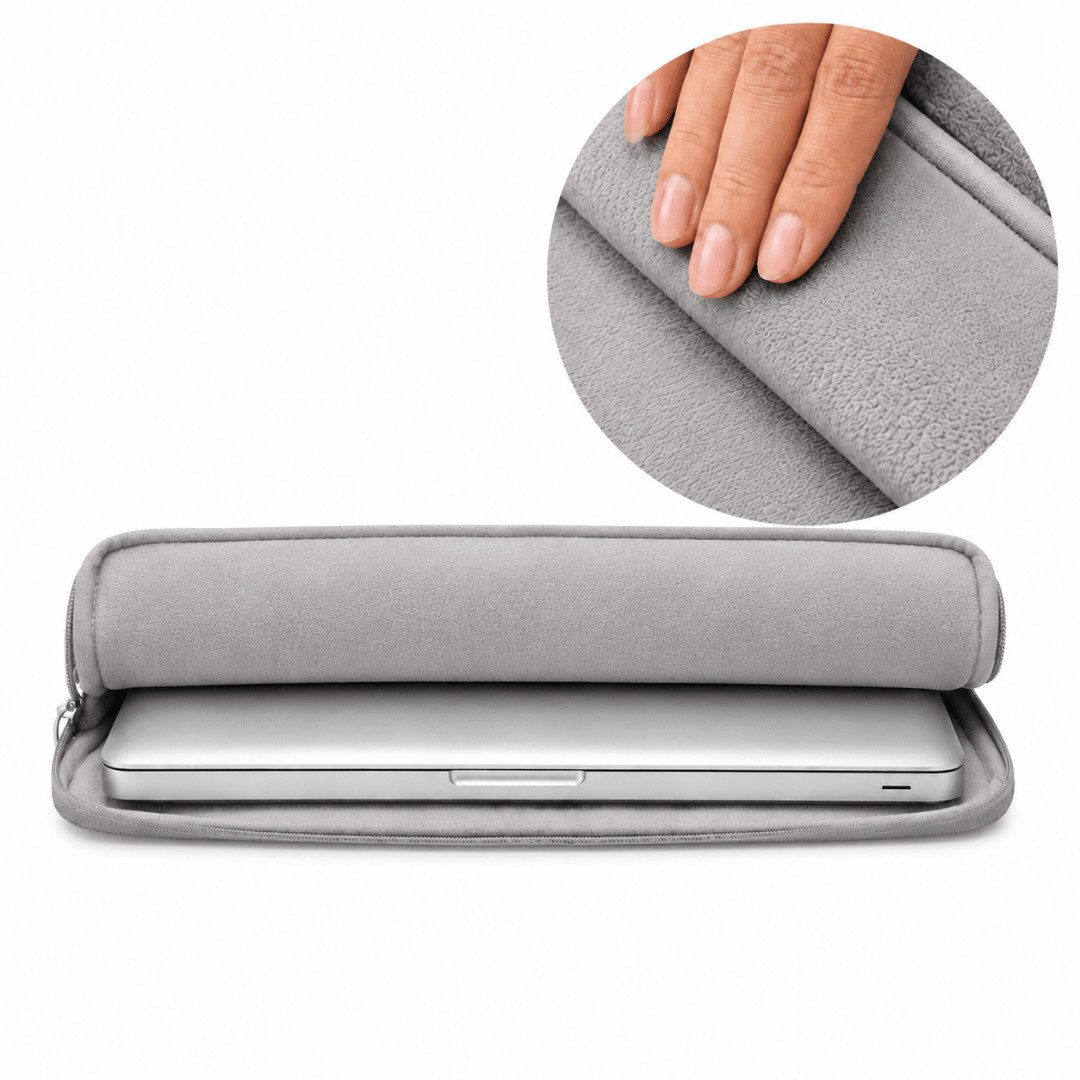 Almuro Laptop-Hülle für Macbook Neo 13 Zoll 2026 Laptoptasche Schutzhülle Sleeve Case Slim 13 Zoll, weiches Innenfutter, zusätzlicher Stauraum, 360 Grad Schutz – Bild 4 von 5