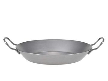 Holm Bratpfanne Frying Pan, Eisen (Eisenpfanne, 1-tlg), für fantastische Röstaromen, 2 seitliche Griffe, 28 cm