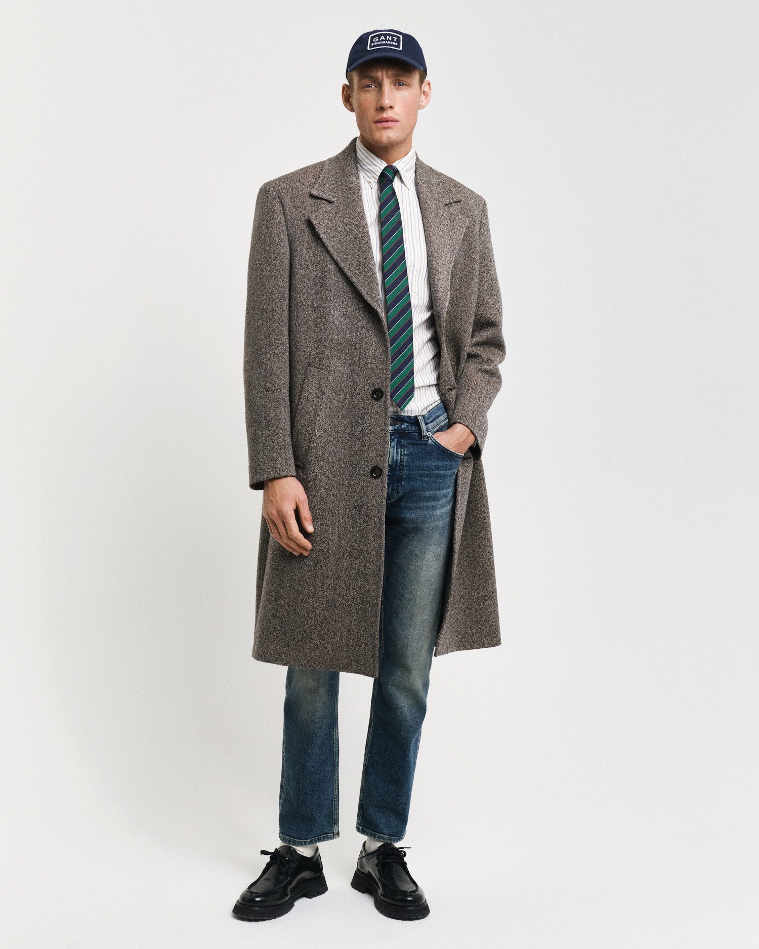 Gant Langarmhemd REG OXFORD STRIPE SHIRT unisex, in leichter Oxford-Qualität
