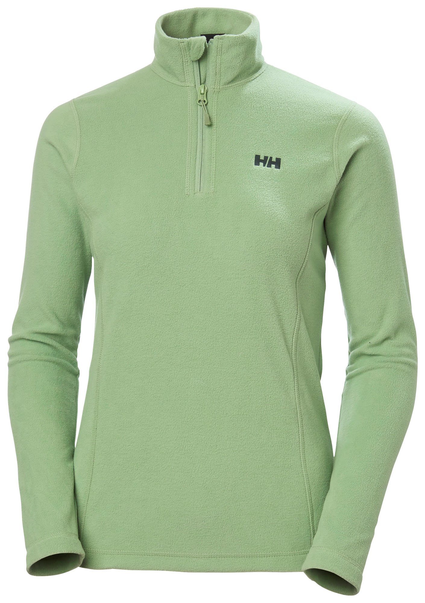 Helly Hansen Longpullover Helly Hansen W Daybreaker 1/2 Zip Fleece Damen Jade 2.0