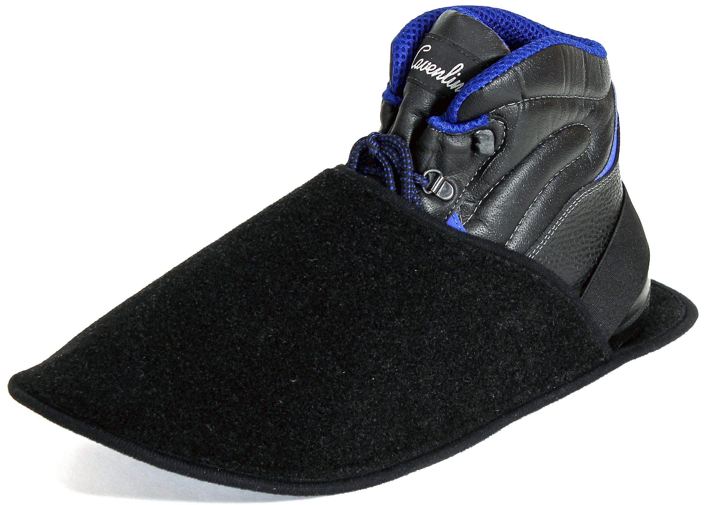 Pantoffelmann Handwerkerpantoffel ABS-Sohle Überzieher Museumspantoffel Überschuh Pantoffel (1 Paar) Filzpantoffeln, Gästepantoffel besonders leicht – Bild 2 von 5