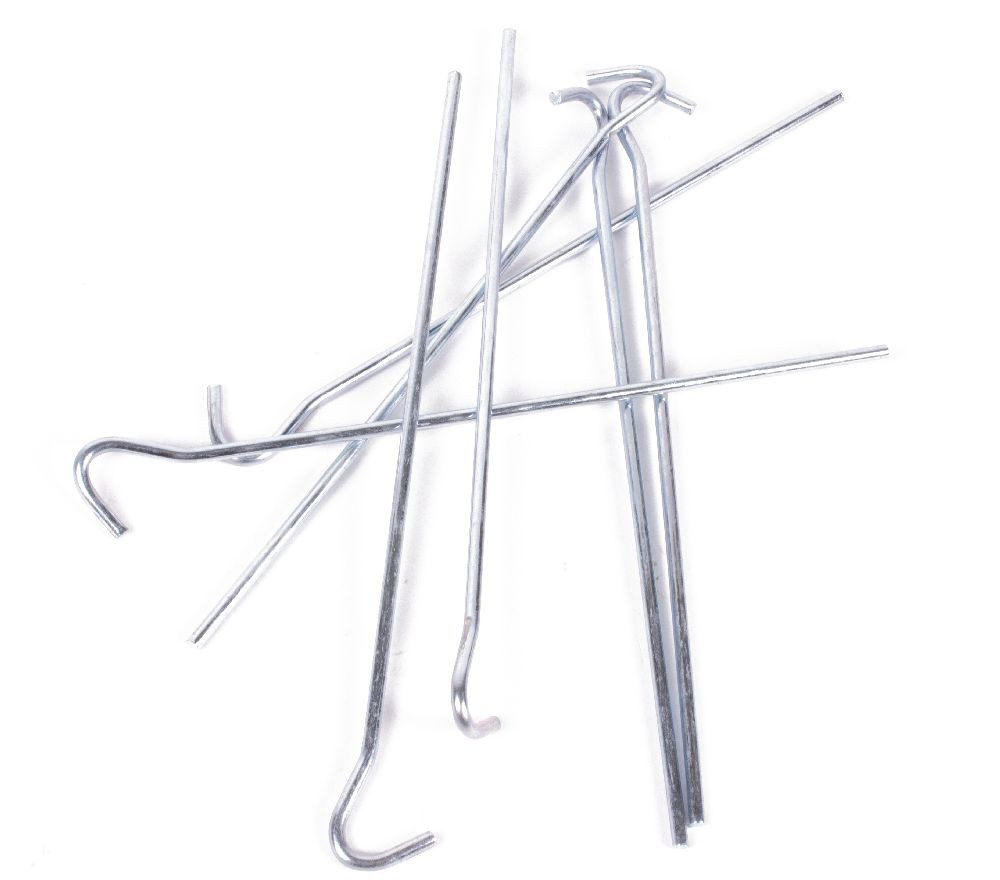 BENSON Zelthering Zelthering 7 Stück Metall, (7-St)