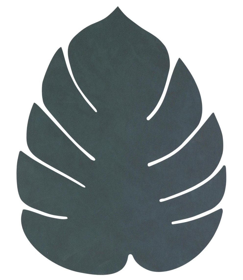 LIND DNA Platzset NUPO Tischset Monstera Leaf L dark green 42x35 cm, Table Mat L Monstera Leaf Nupo Dark Green. € 29,90