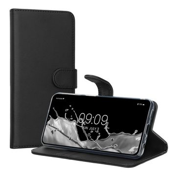 kwmobile Handyhülle Hülle für Samsung Galaxy A13 4G, Kunstleder Handyhülle mit Kartenfächern und Standfunktion