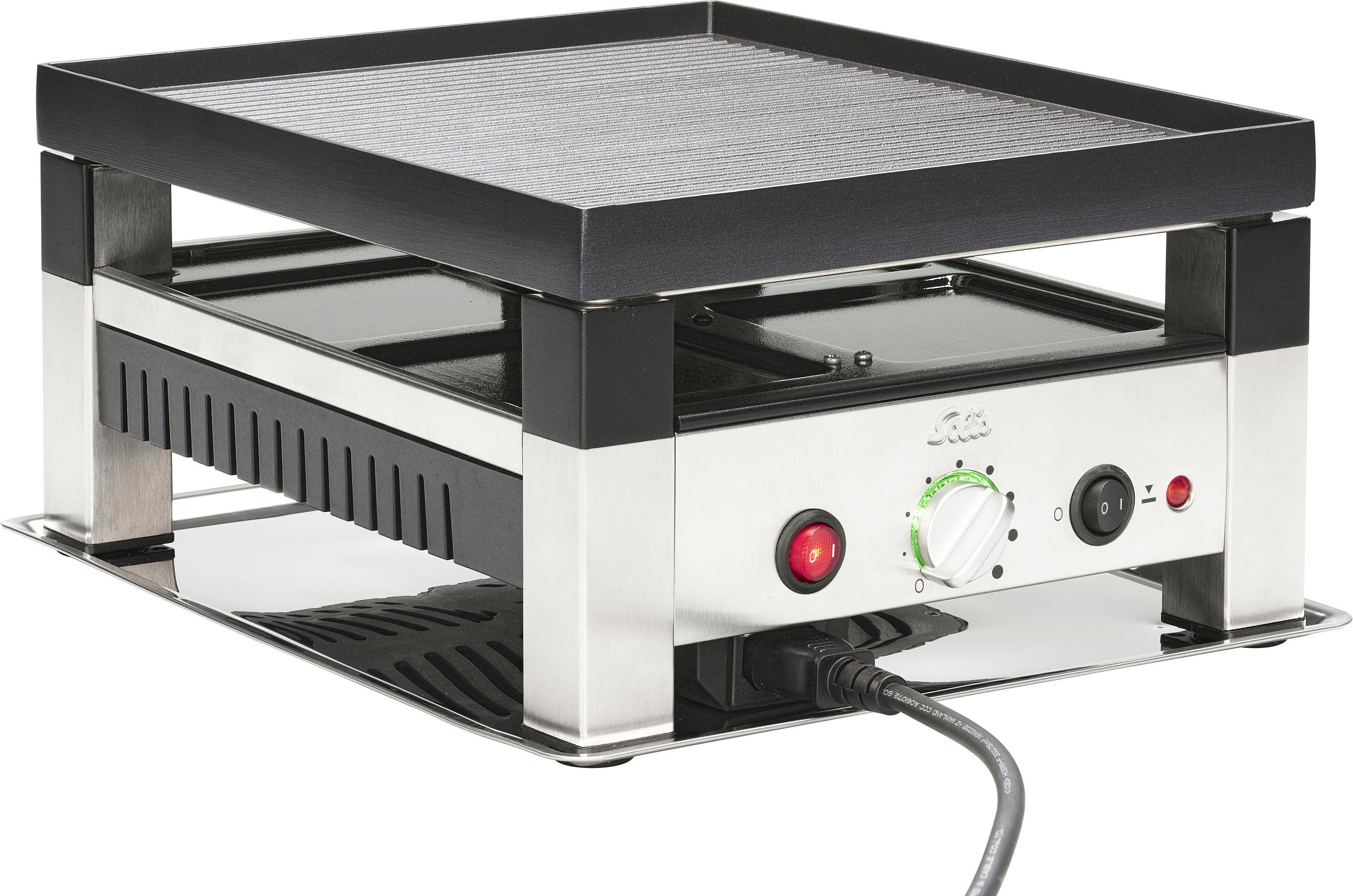 SOLIS OF for Raclettepfännchen, Table SWITZERLAND 1020 W 4 Raclette 1 5 Grill in 4
