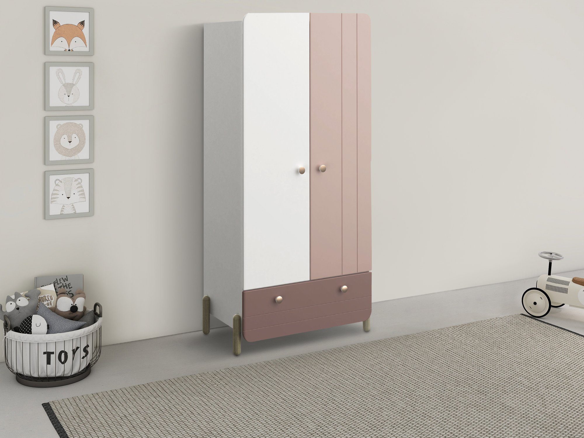 Demeyere GROUP Kleiderschrank Jade mit großzügigen Stauraum und praktische Funktionen – Bild 2 von 5