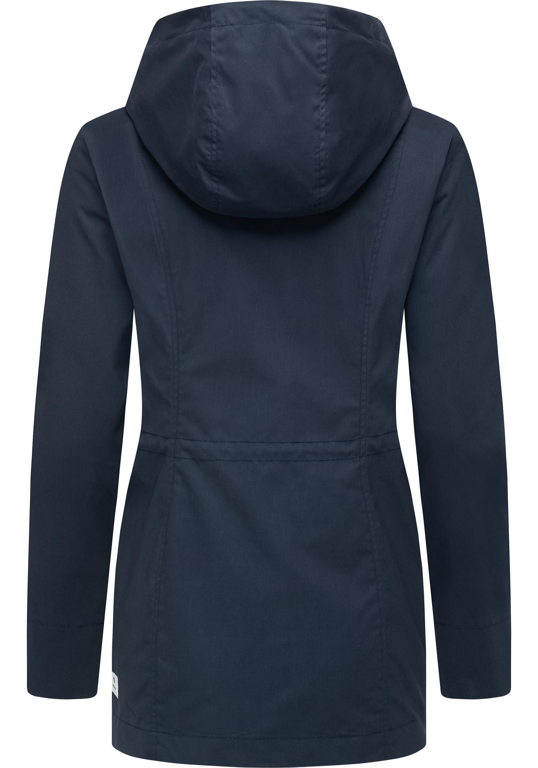 Ragwear Outdoorjacke Monadetta A Leichte Kapuzenjacke für die Übergangszeit