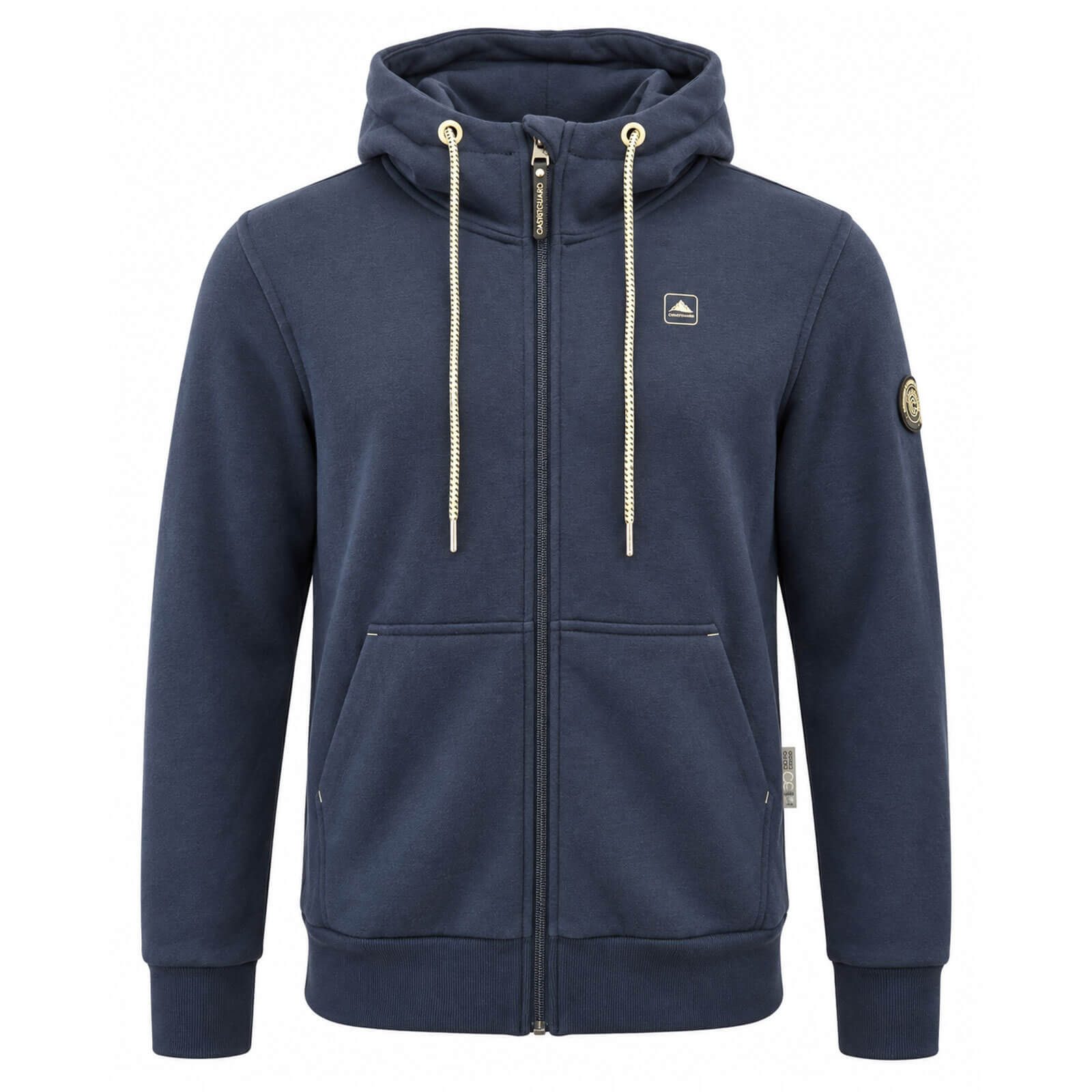 Coastguard Kapuzensweatjacke Herren Sweatjacke mit Kapuze - Hoodie Kapuzenjacke Freizeitjacke Print auf der Brust und Kapuze, Kängurutaschen, Kapuze mit Kordelz – Bild 4 von 5