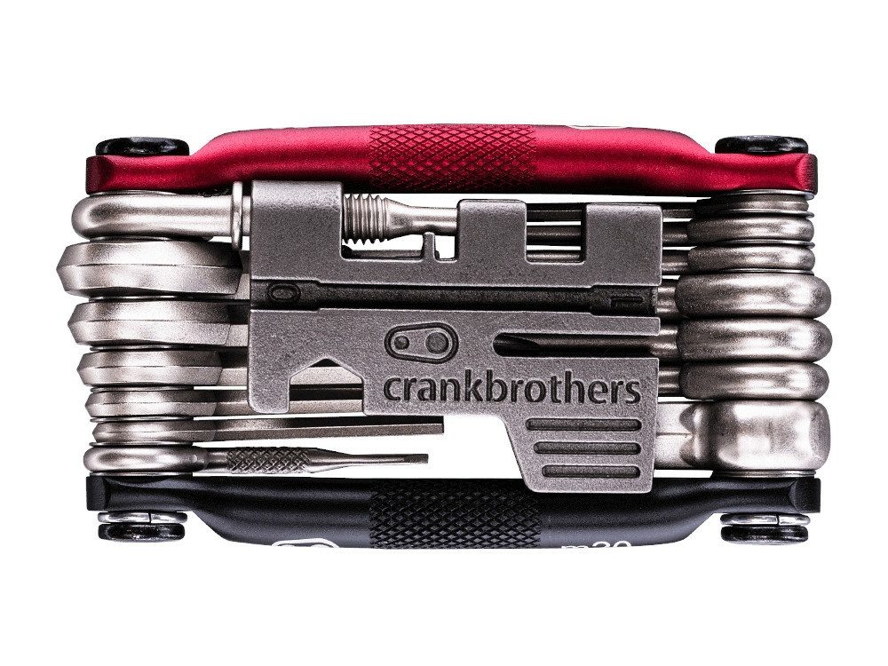 Multitool Fahrrad Werkzeug M20, black/red, Reparatur Tool, MTB, AM, XC