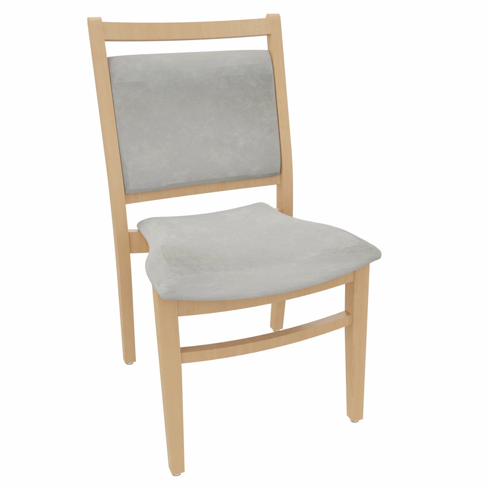 einrichtungsdesign24 Esszimmerstuhl André ohne Armlehnen – Ideal für Senioren im Pflegeheim oder Zuhause, Seniorenstuhl, Pflegestuhl