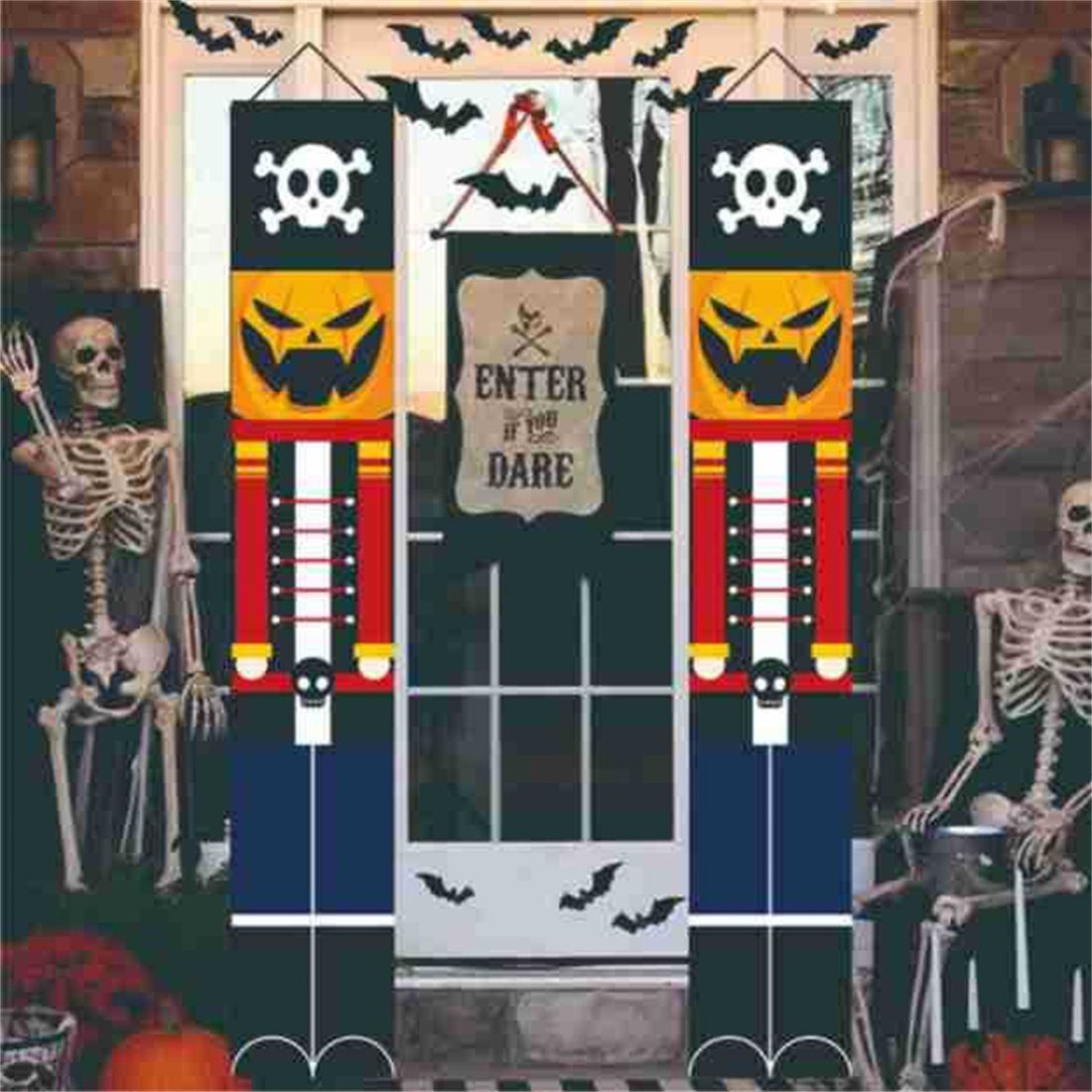 Modell Flagge, Tuch Halloween hängende Soldat DÖRÖY Dekoobjekt Oxford Flagge Banner