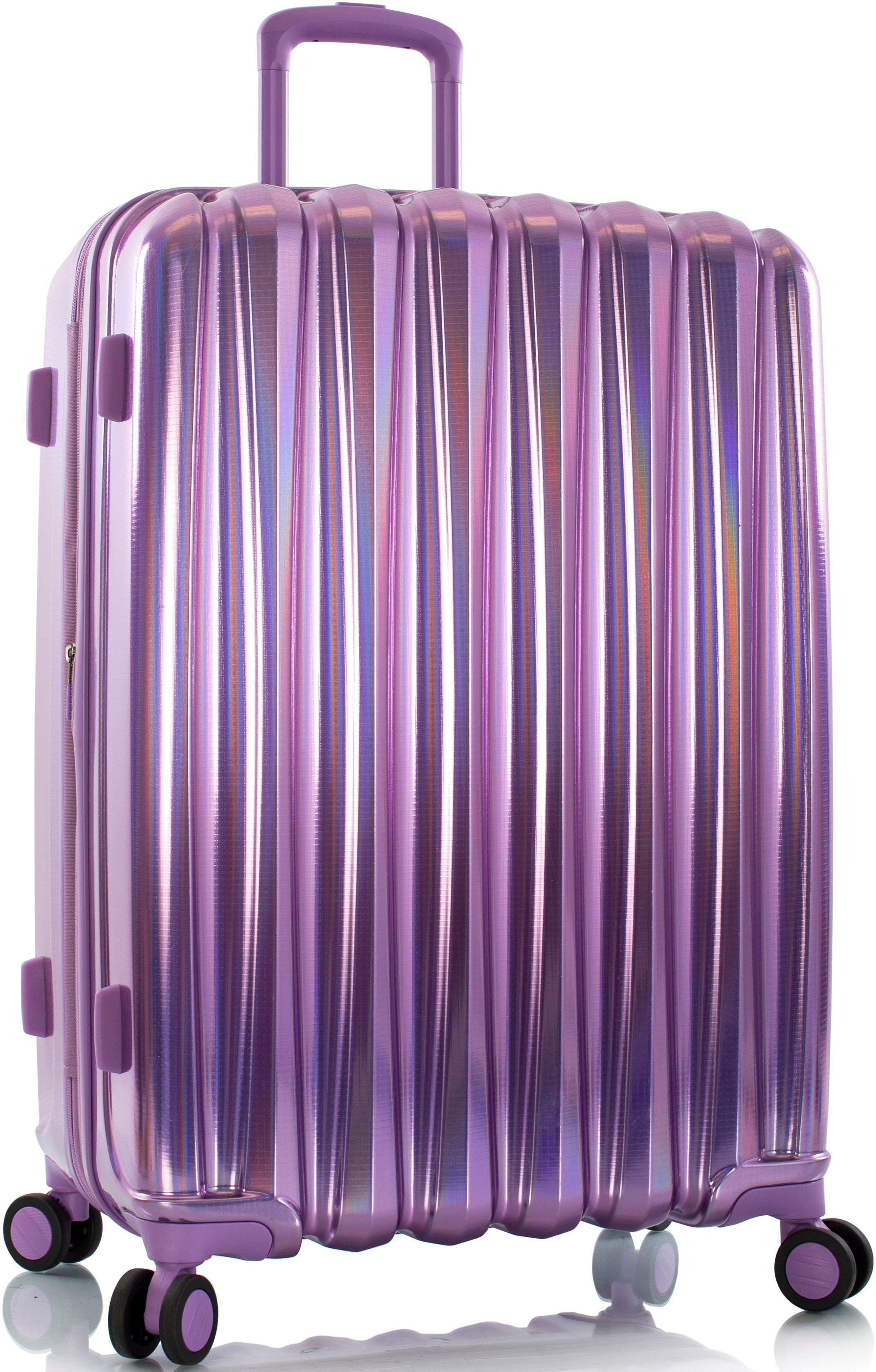 Hartschalen-Trolley Heys cm, 4 76 Astro, purple Rollen