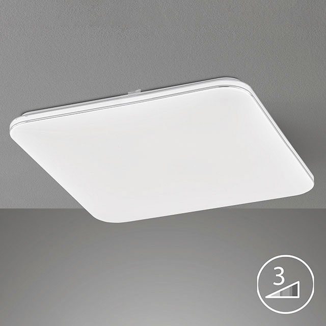 FISCHER & HONSEL LED Deckenleuchte LED Porto, integriert, Dimmfunktion, fest Warmweiß