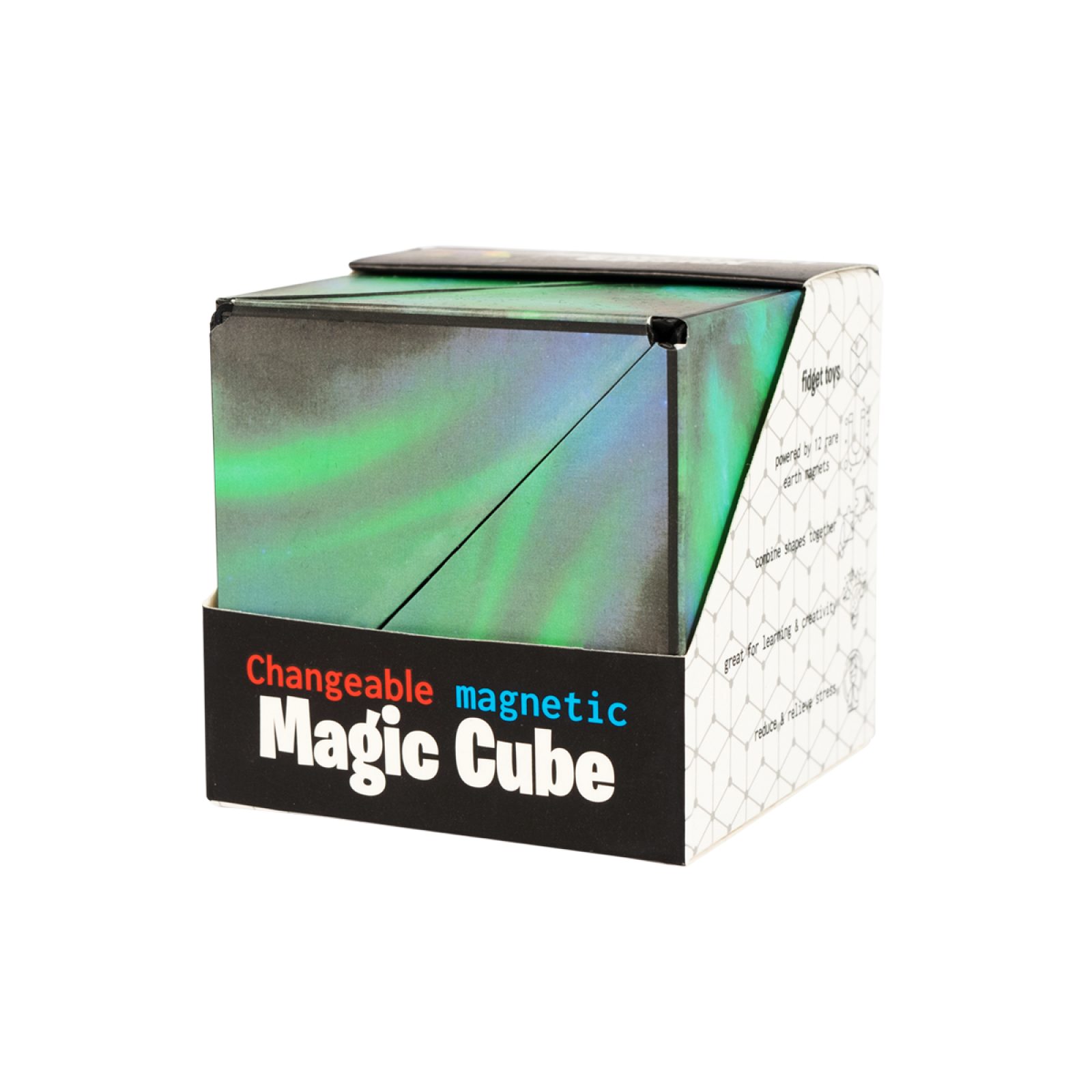 FurniSafe Magnetspielbausteine 3D FurniSafe Magic Cube - Grün