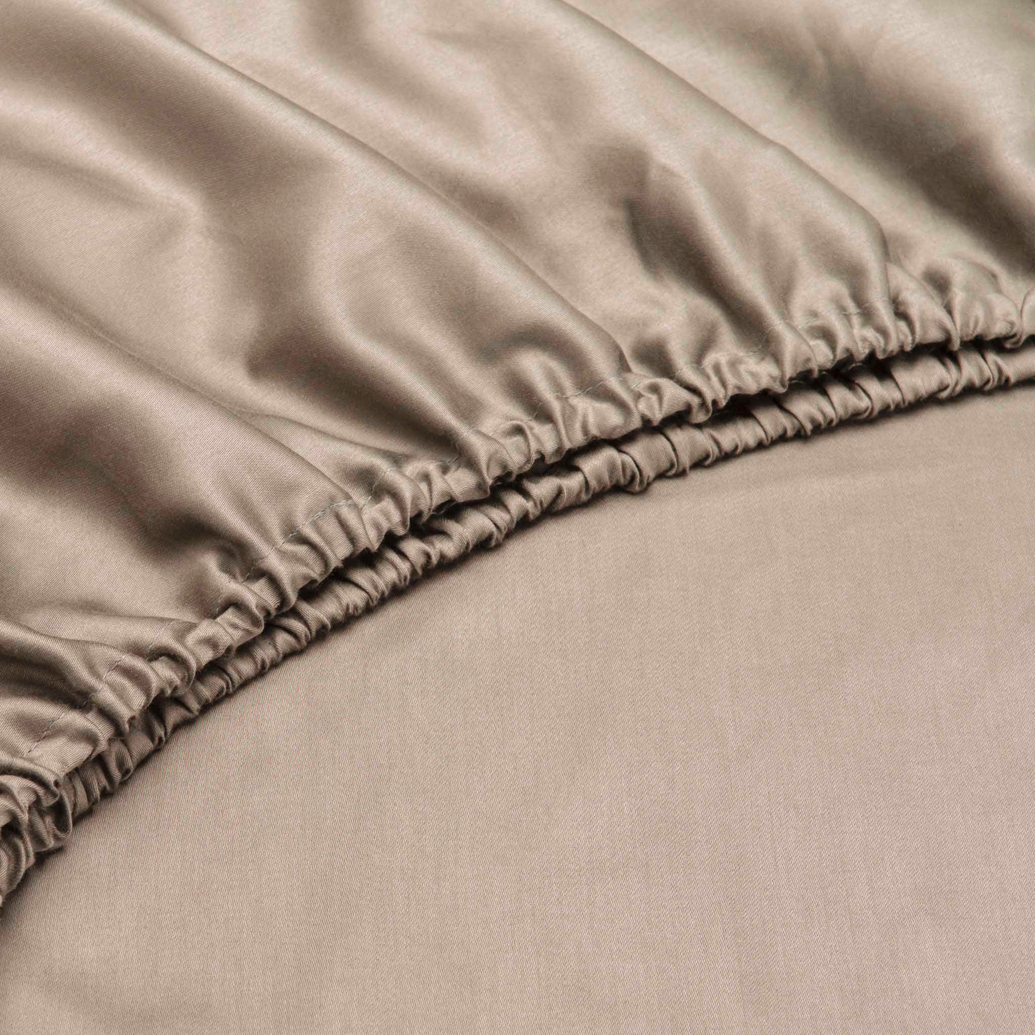 ZO HOME Spannbettlaken Satinado, Mako-Satin, Gummizug: günstig online kaufen