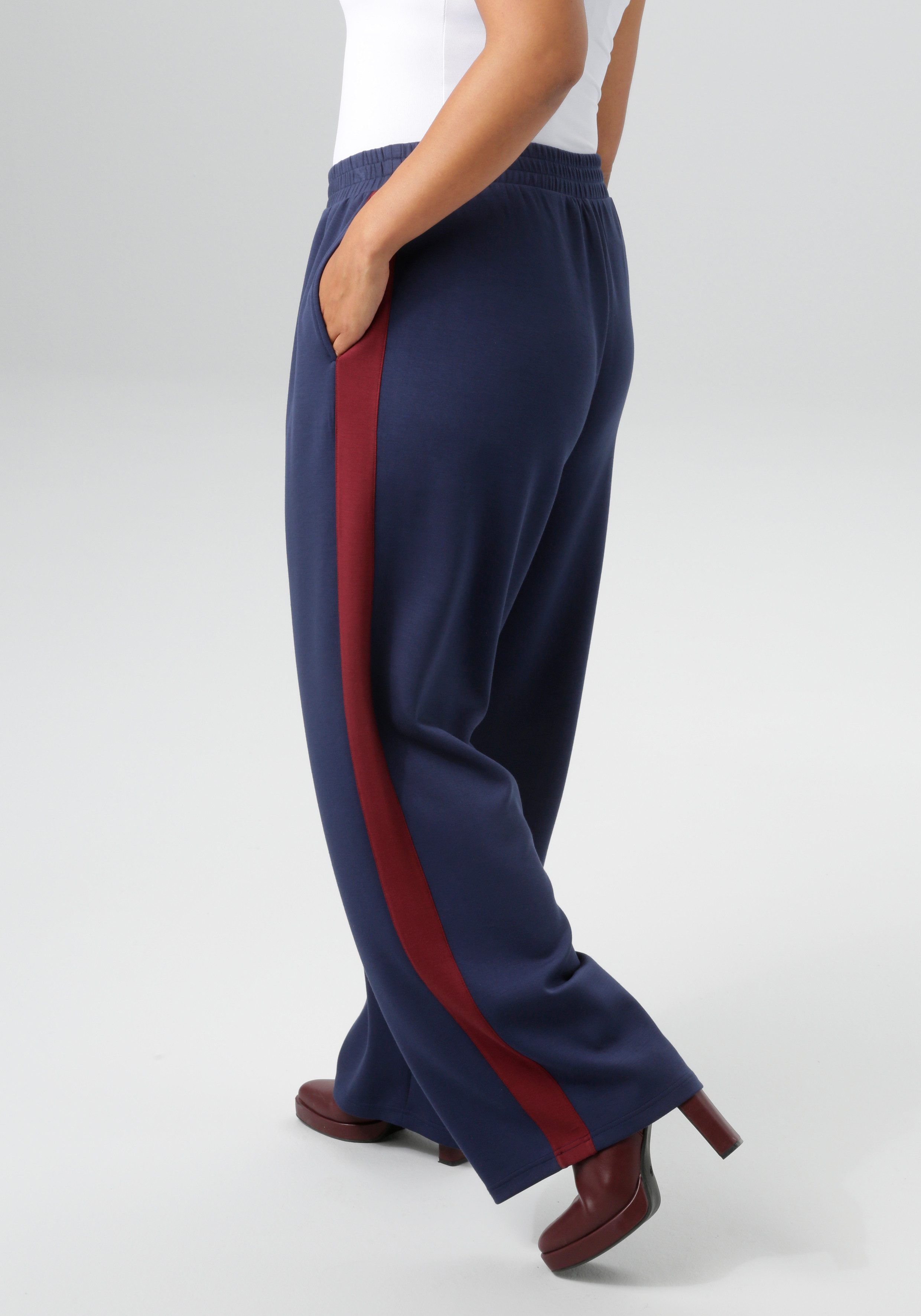 Aniston PLUS Sweathose aus super weichen, elastischen Jersey-Qualität - NEU günstig online kaufen