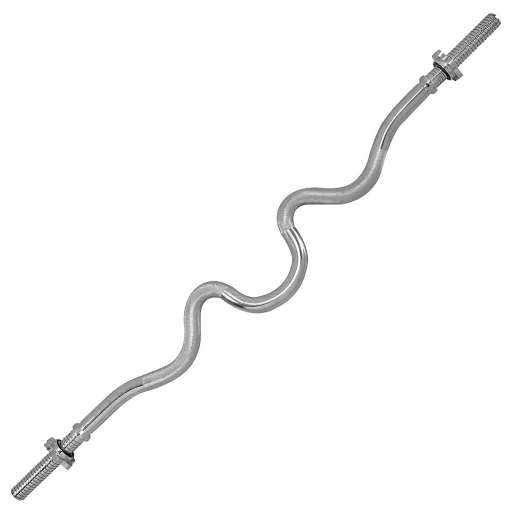 Sport-Knight® Langhantel SZ-Stange, Bizeps-Curls, extra gewölbt, Länge 120cm, Aufnahme 30mm