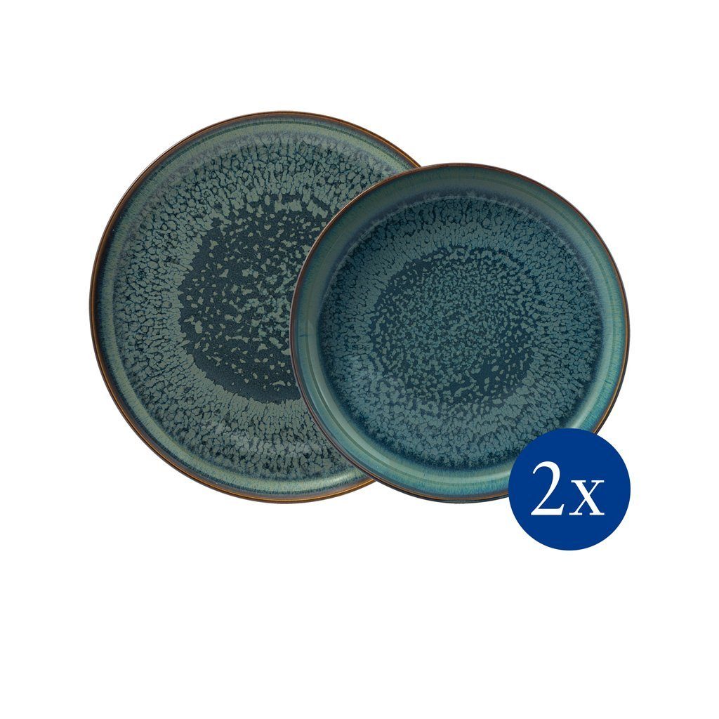like. by Villeroy & Boch Geschirr-Set Crafted Tafelset (4-tlg), 2 Personen, Porzellan