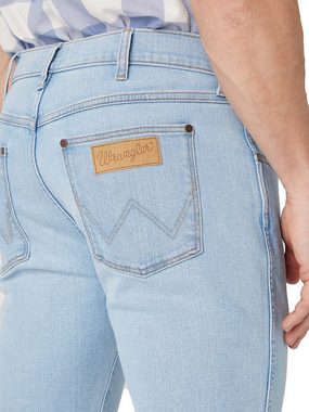 Wrangler Slim-fit-Jeans Stretch Hose Hellblau - Larston Blue Waves