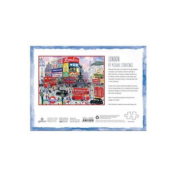 abrams&chronicle Puzzle 59642 - London By Michael Storrings - Puzzle, 1000 Teile, 1000 Puzzleteile