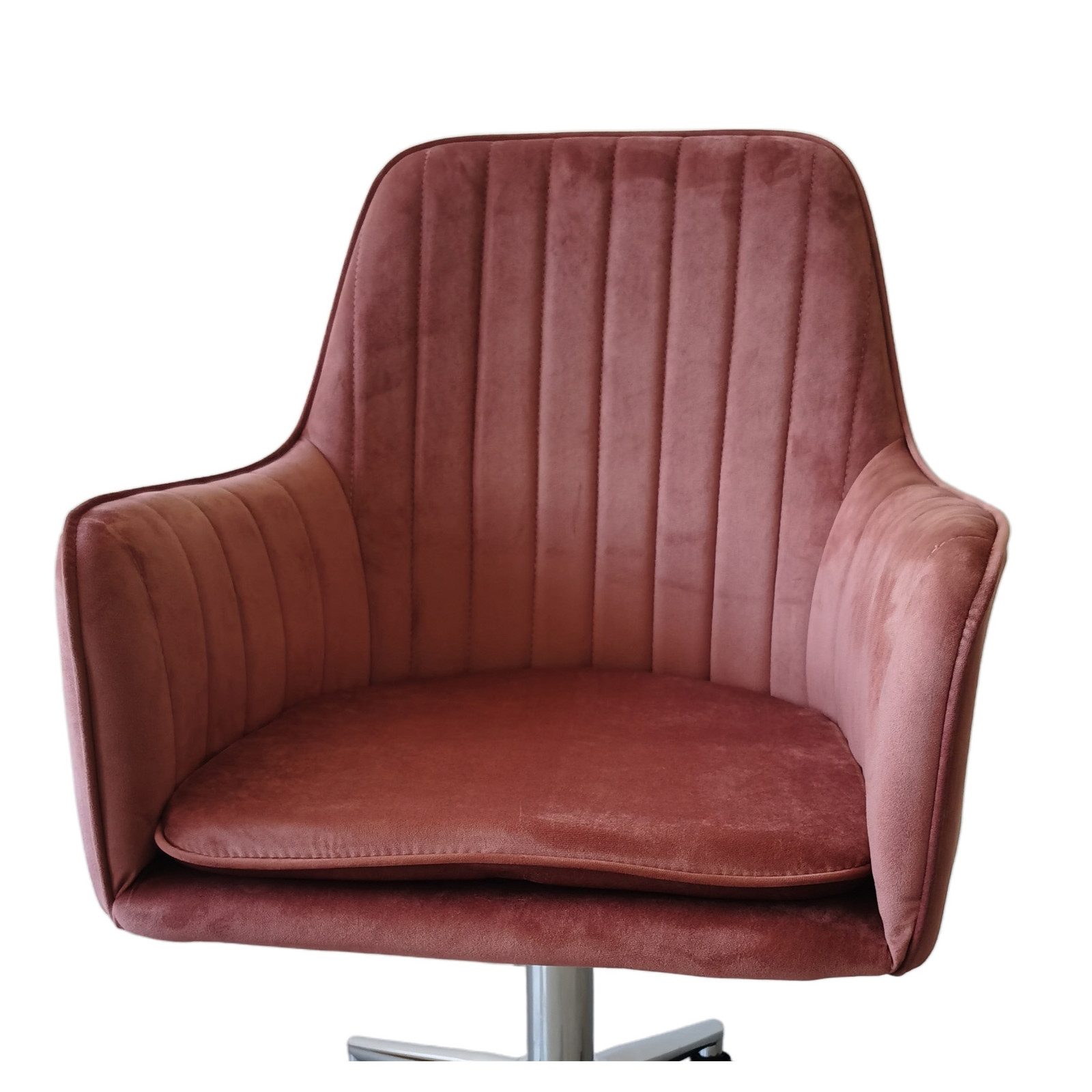 HTI-Living Drehstuhl Drehstuhl Ashley Mauve (Stück, 1 St), Bürostuhl Schreibtischstuhl 360° drehbar, Stufenlos höhenverstellbar