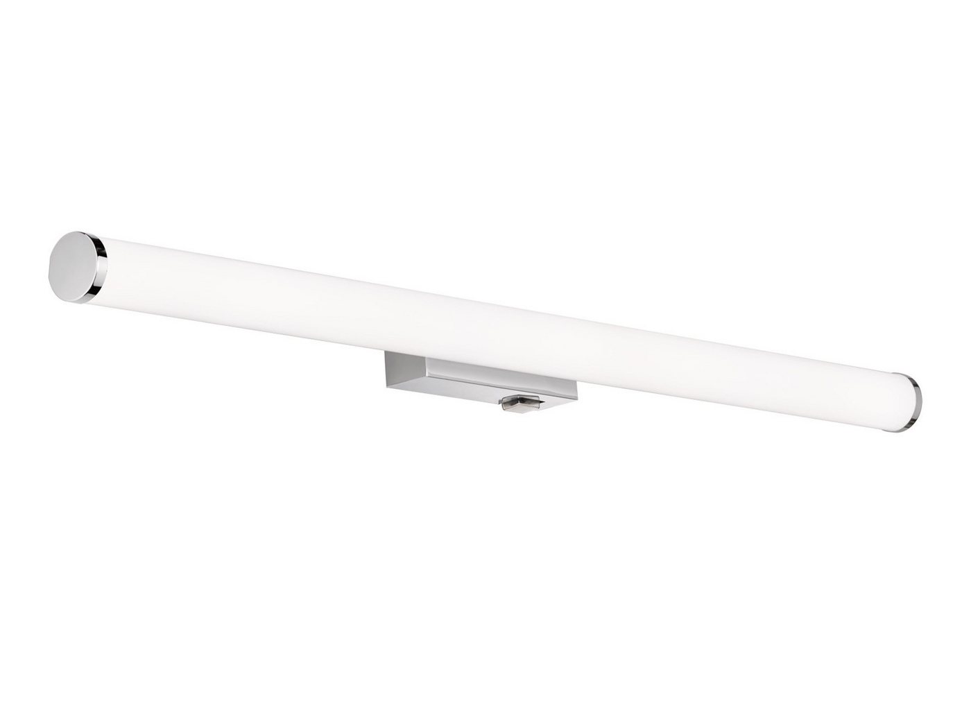 TRIO Leuchten LED Wandleuchte, LED fest integriert, Warmweiß, Große Bad-Lampe für Spiegel, Wand-Lampe mit Schalter, Gäste WC, B:80cm