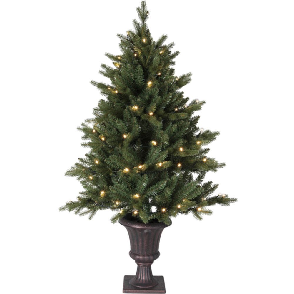 STAR TRADING LED Baum "Byske" grün, warmweiß, 102lm, 800x800mm, wassergeschützt, warmweiß