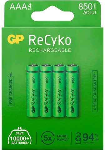 GP Batteries »AAA Akku GP NiMH 850 mAh ReCyko 12V 4...