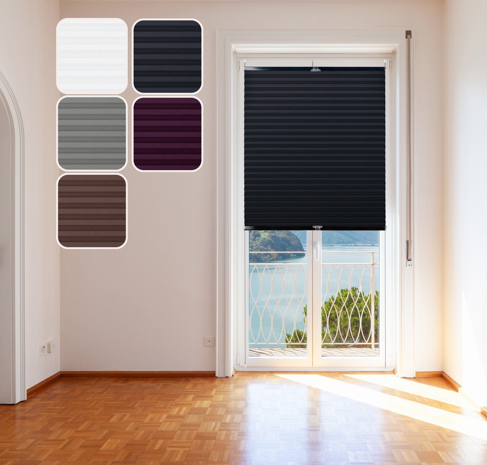 DomDeco Plissee Thermo-Plissee "Lina", mit Alu-Profilen, günstig online kaufen