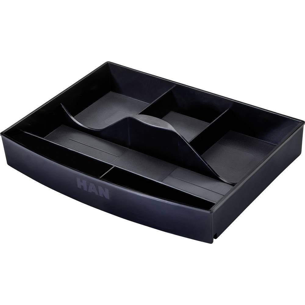 HAN Schubladenbox mit 6 Fächern und Griff 1016-13