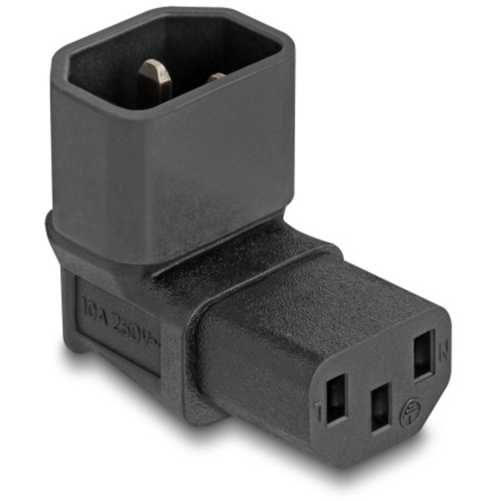 Delock Delock 80472 Netz-Adapter Kaltgeräte-Stecker C14 - Kaltgeräte-Buchse C Stromadapter