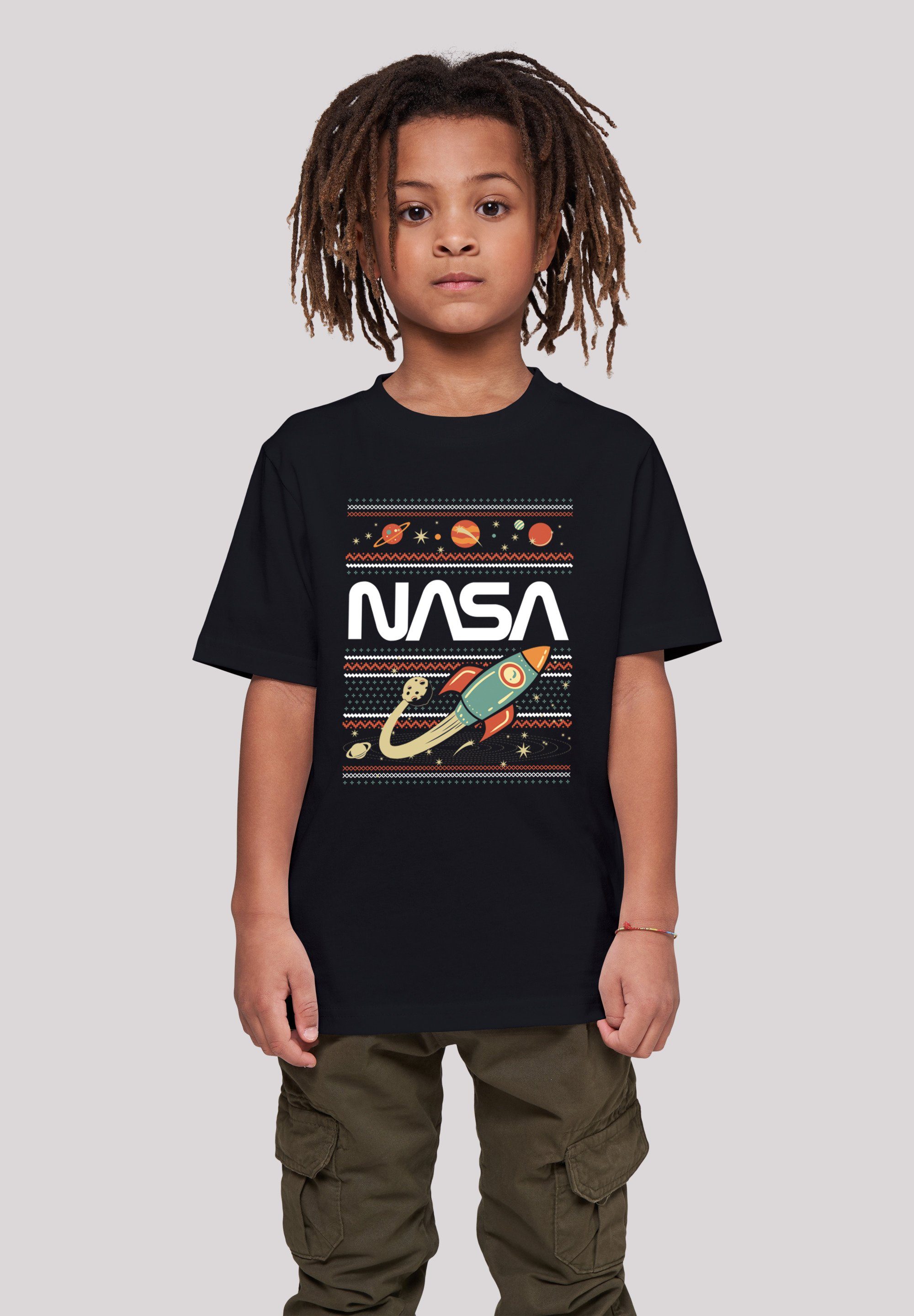 Unisex F4NT4STIC Kinder,Premium NASA Merch,Jungen,Mädchen, Isle Bedruckt T-Shirt Fair