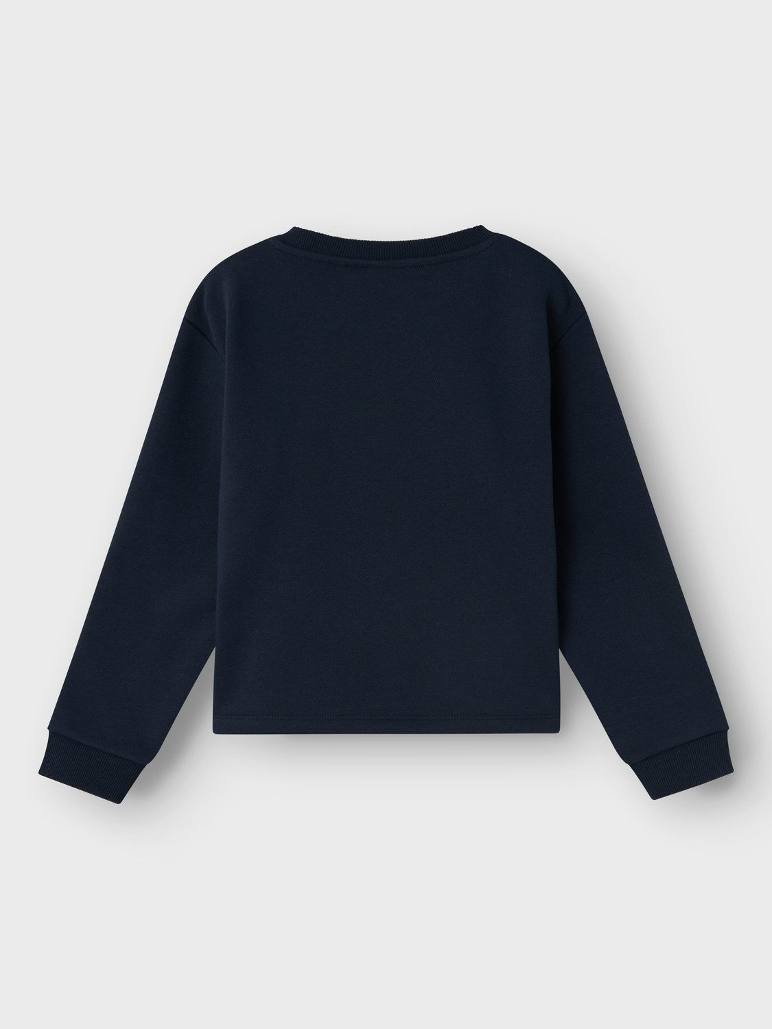 Name It Sweatshirt Gummiprint Rundhals Loose Fit Lange Ärmel NKFREVO LS NREG SWEAT BRU BOX