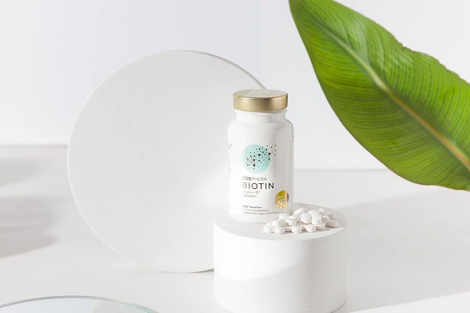 Cosphera Körperpflegemittel Cosphera Biotin Tabletten - Hochdosiert mit 10.000, 1-tlg.