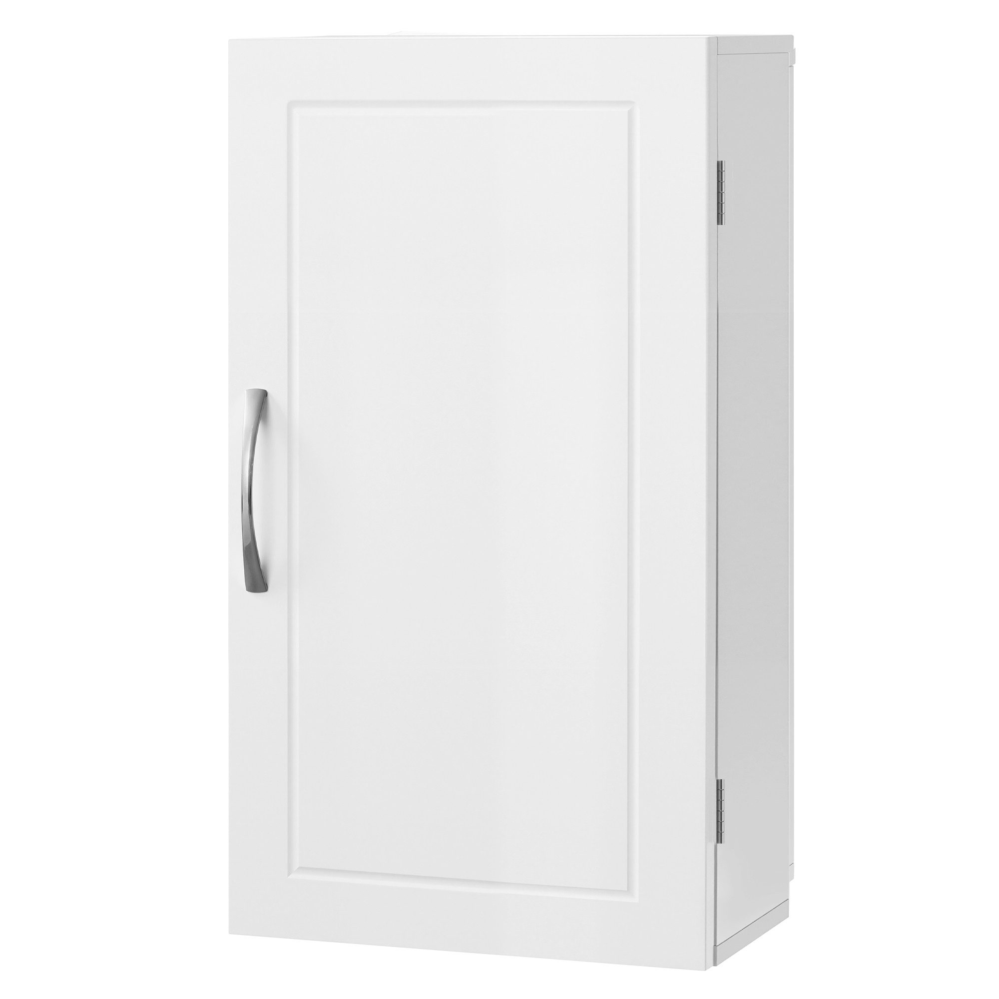 VASAGLE Hängeschrank Badezimmerschrank Badschrank wandmontiert, 18 / 30 x 30 / 60 x 60 cm, mit verstellbaren Ablagen