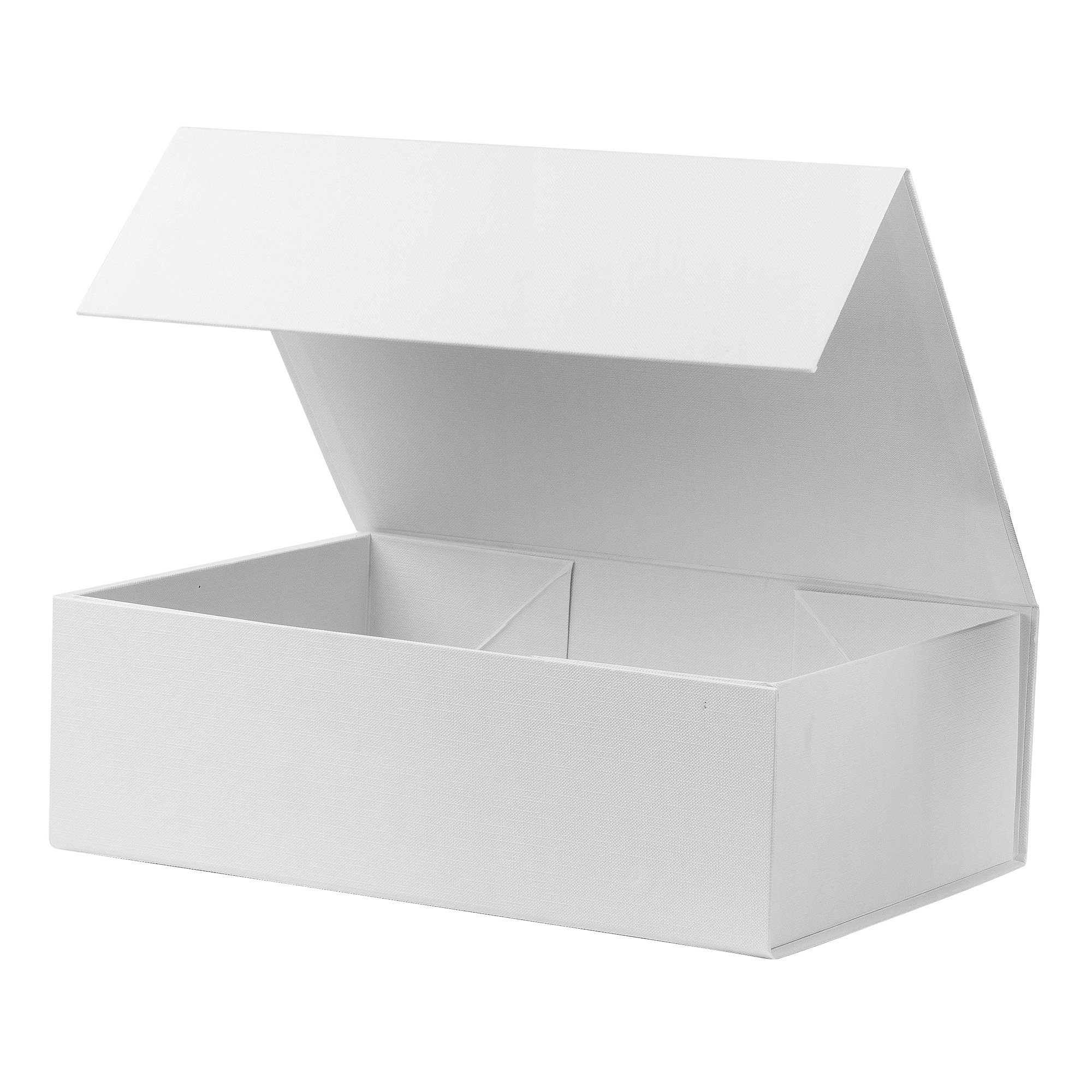 AdelDream Aufbewahrungsbox Gift Box, Magnetic Gift Box, Reusable Decorative Box Weiß