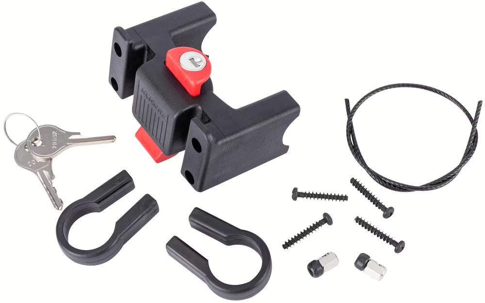 KlickFix Fahrradkorb KLICKfix Lenkeradapter mit Schloss 2226 mm abschließbare Halterung f