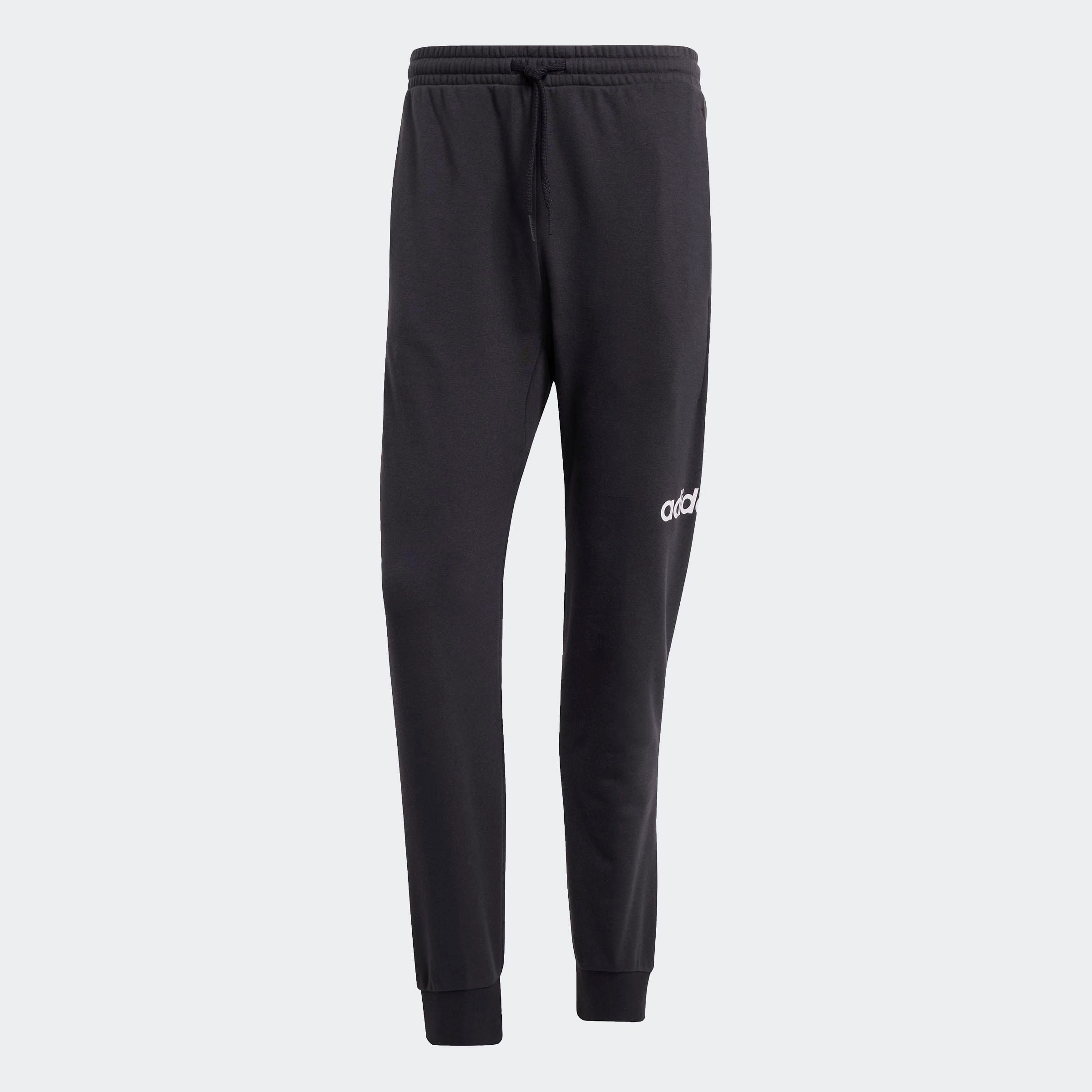 adidas Sportswear Sporthose ESSENTIALS LINEAR FRENCH TERRY aus Baumwolle, Polyester und Viskose, mit Kordelverschluss