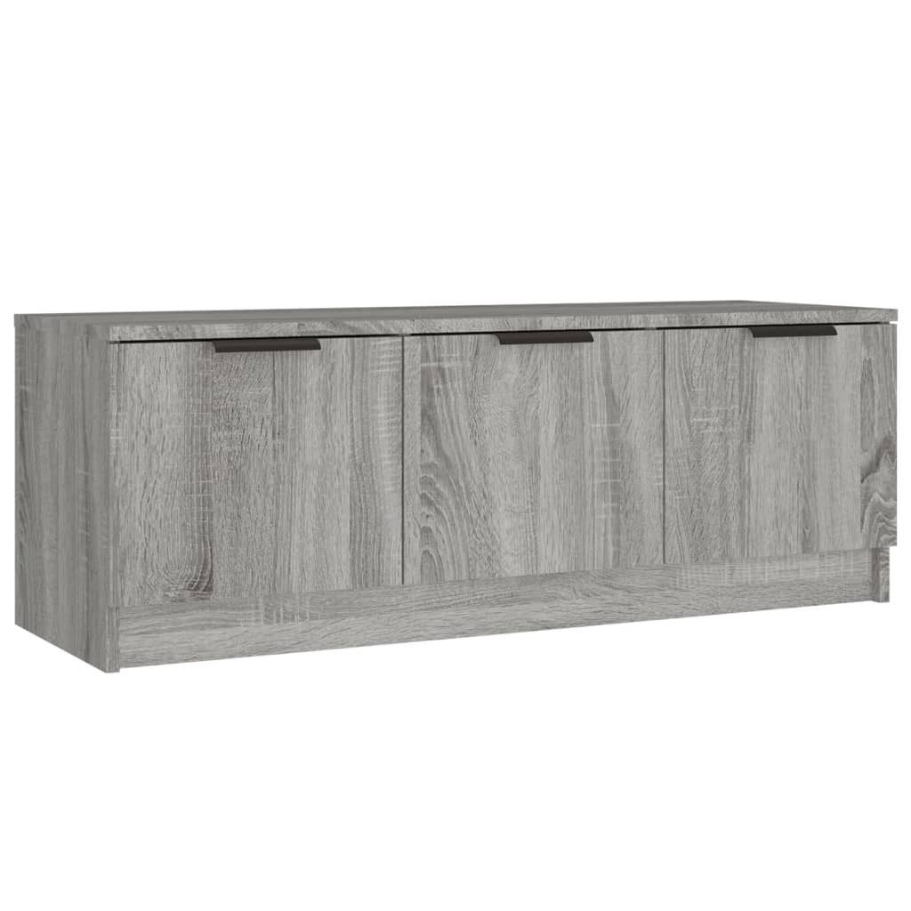 vidaXL TV-Schrank TV-Schrank Grau Sonoma 102x35x36,5 cm Spanplatte Lowboard günstig online kaufen