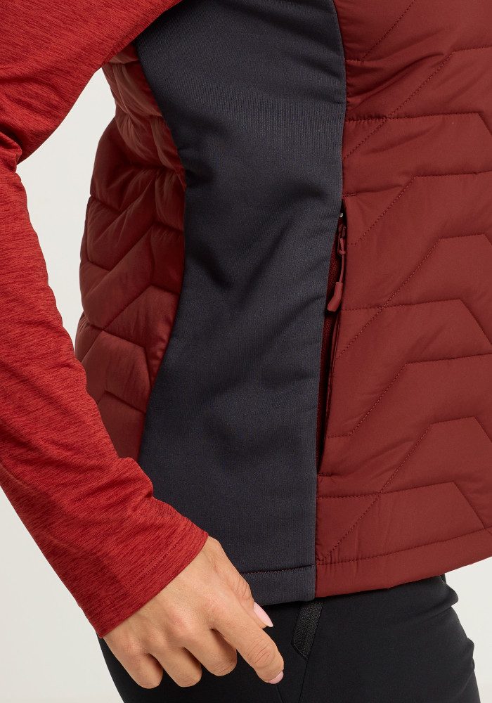 Jack Wolfskin Funktionsweste FLEXTREK INS VEST W Isolationsweste, warm, 3-in-1 kompatibel – Bild 5 von 5