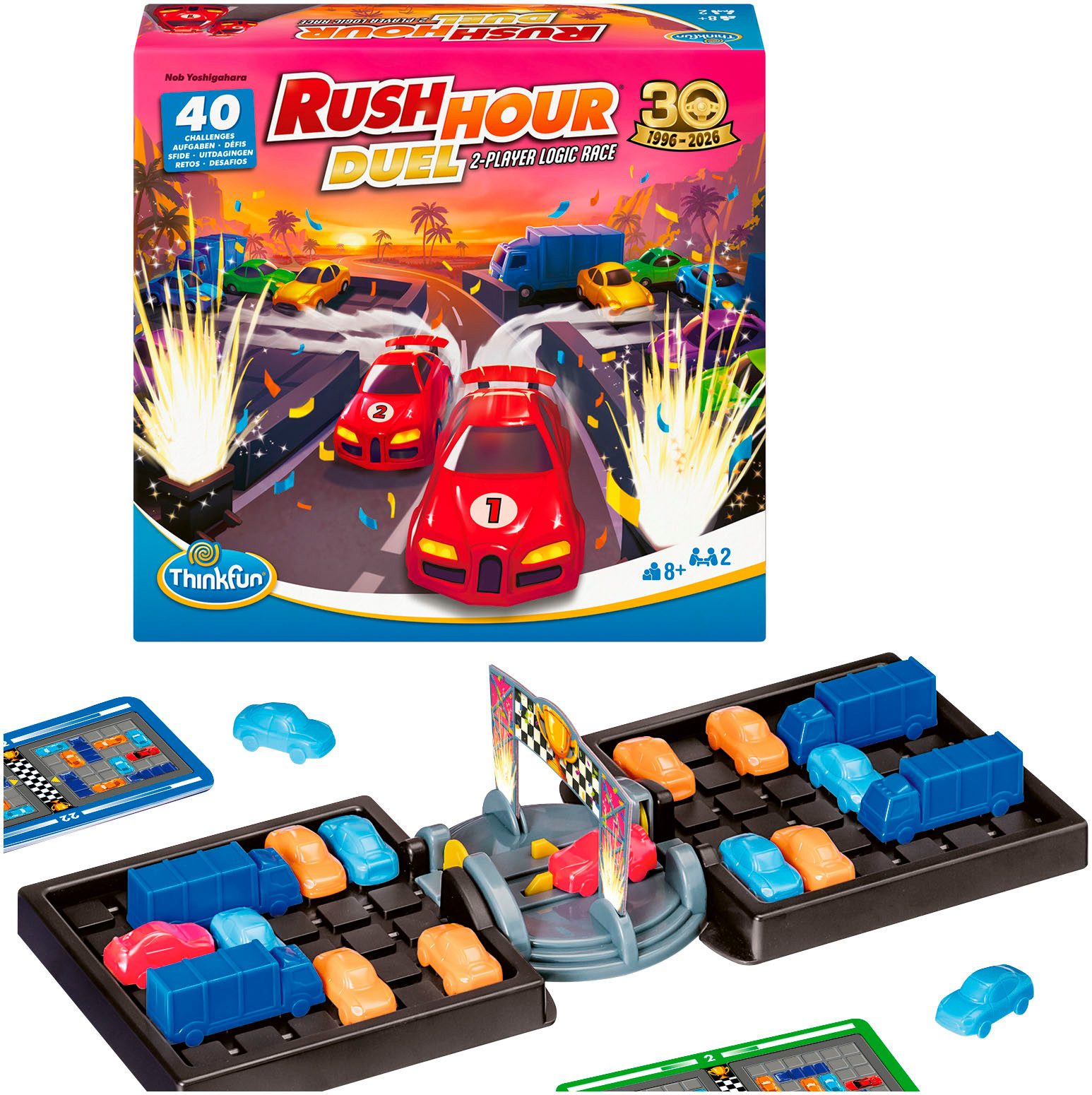 Thinkfun® Spiel ThinkFun Rush Hour Duel, Strategiespiel