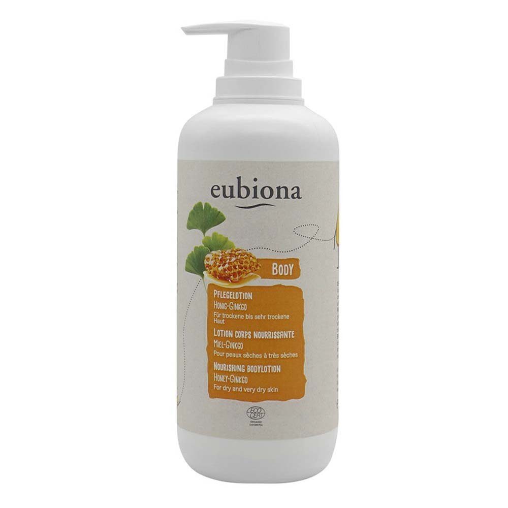 eubiona Körperlotion Pflegelotion - Honig-Ginkgo 500ml