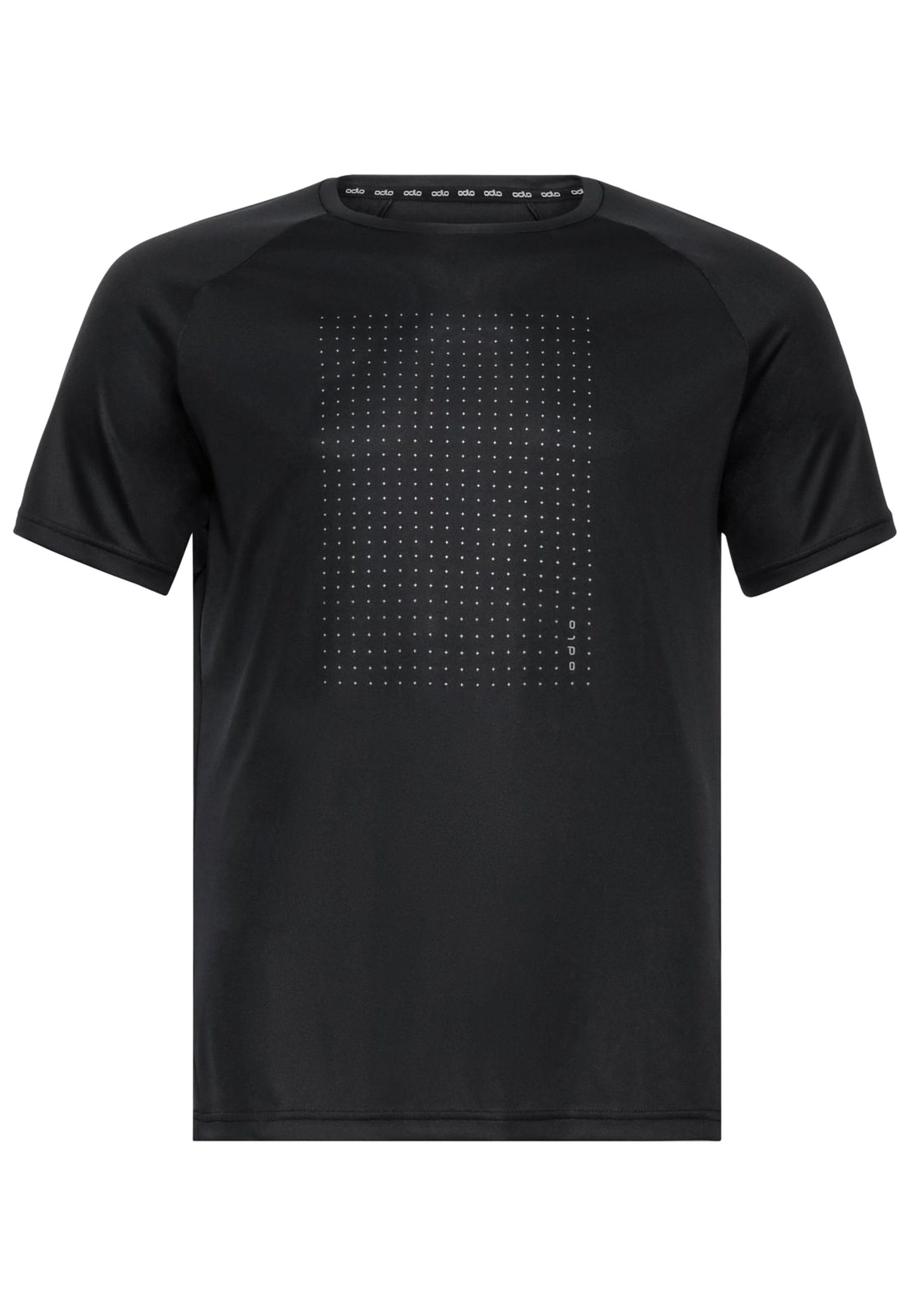 Odlo T-Shirt Essential Print (1-tlg) schwarz