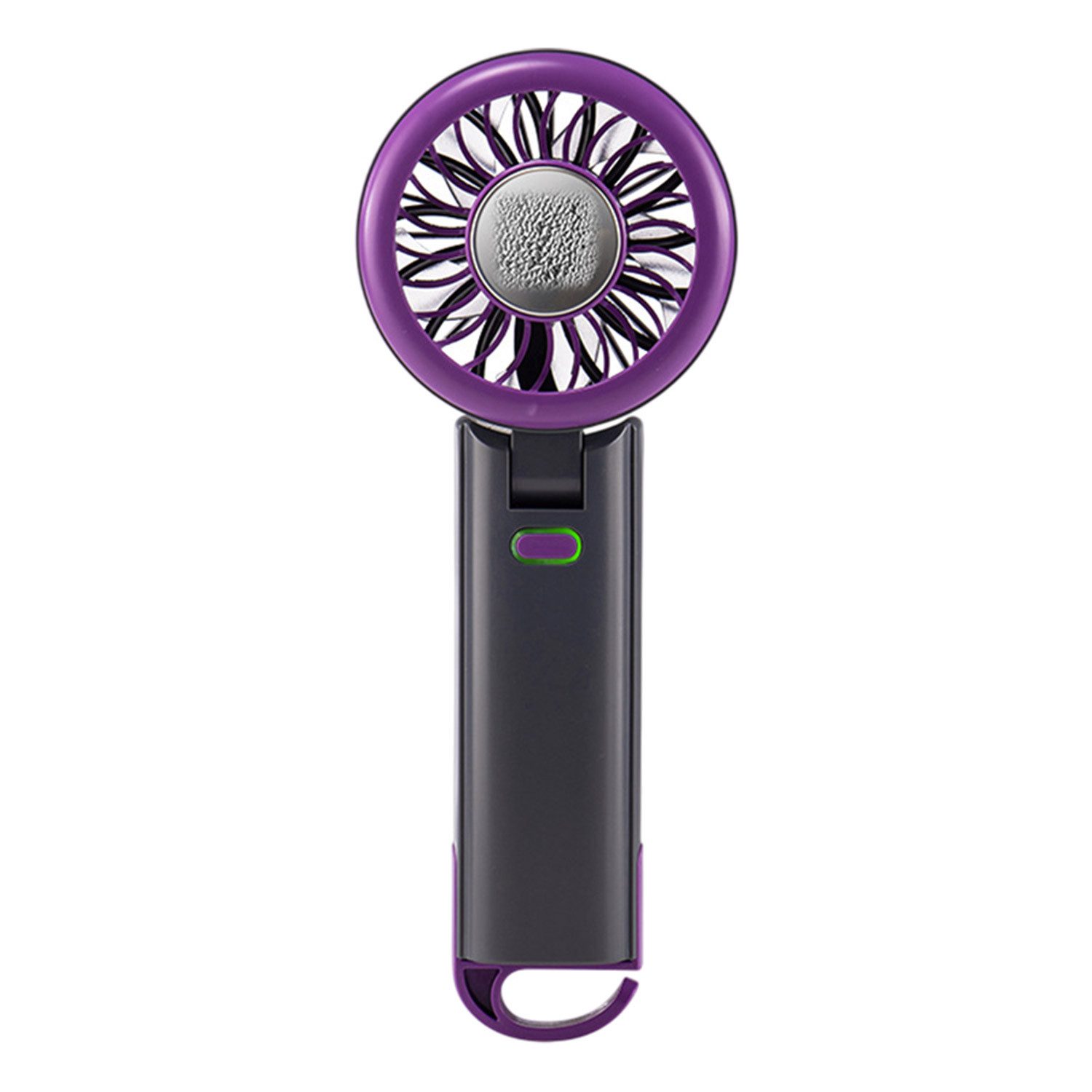 Handventilator Tragbarer Mini Ventilator mit kühlung, 2000mAh mit 5 Geschwindigkeiten