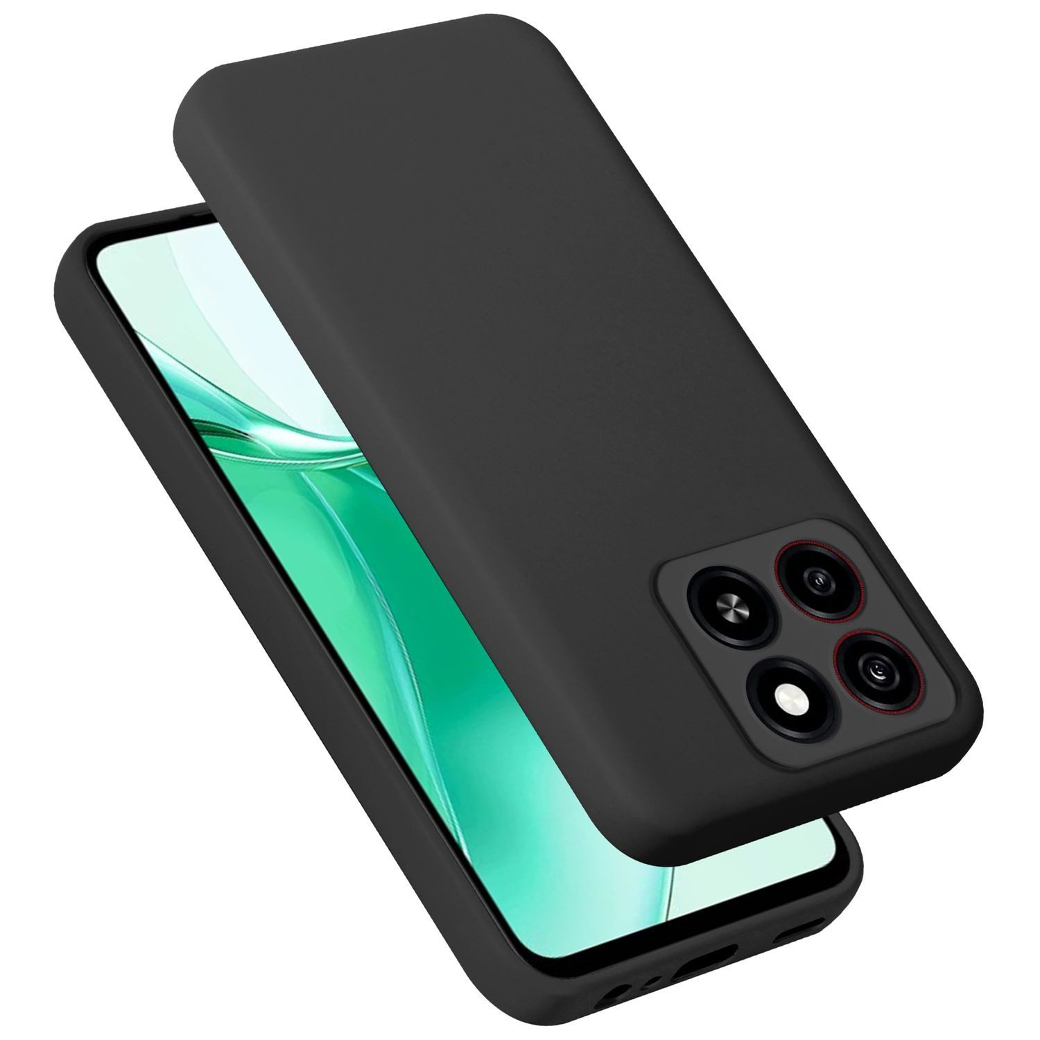 Cadorabo Handyhülle für ZTE Blade A35 / A55 Hülle ZTE Blade A35 / A55, Flexible Hülle TPU Silikon Schutzhülle Back Cover Case