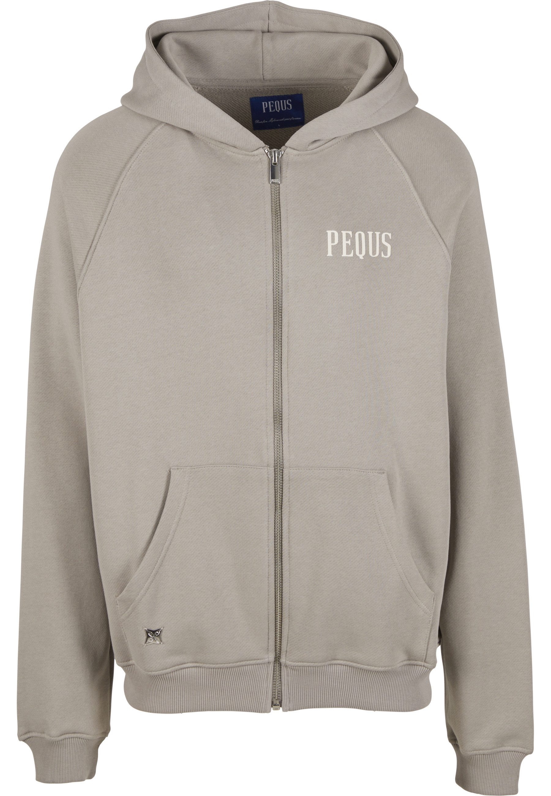 PEQUS Kapuzenpullover PEQUS PEQUS Mykonos Graphic Zip-Hoodie (1-tlg)