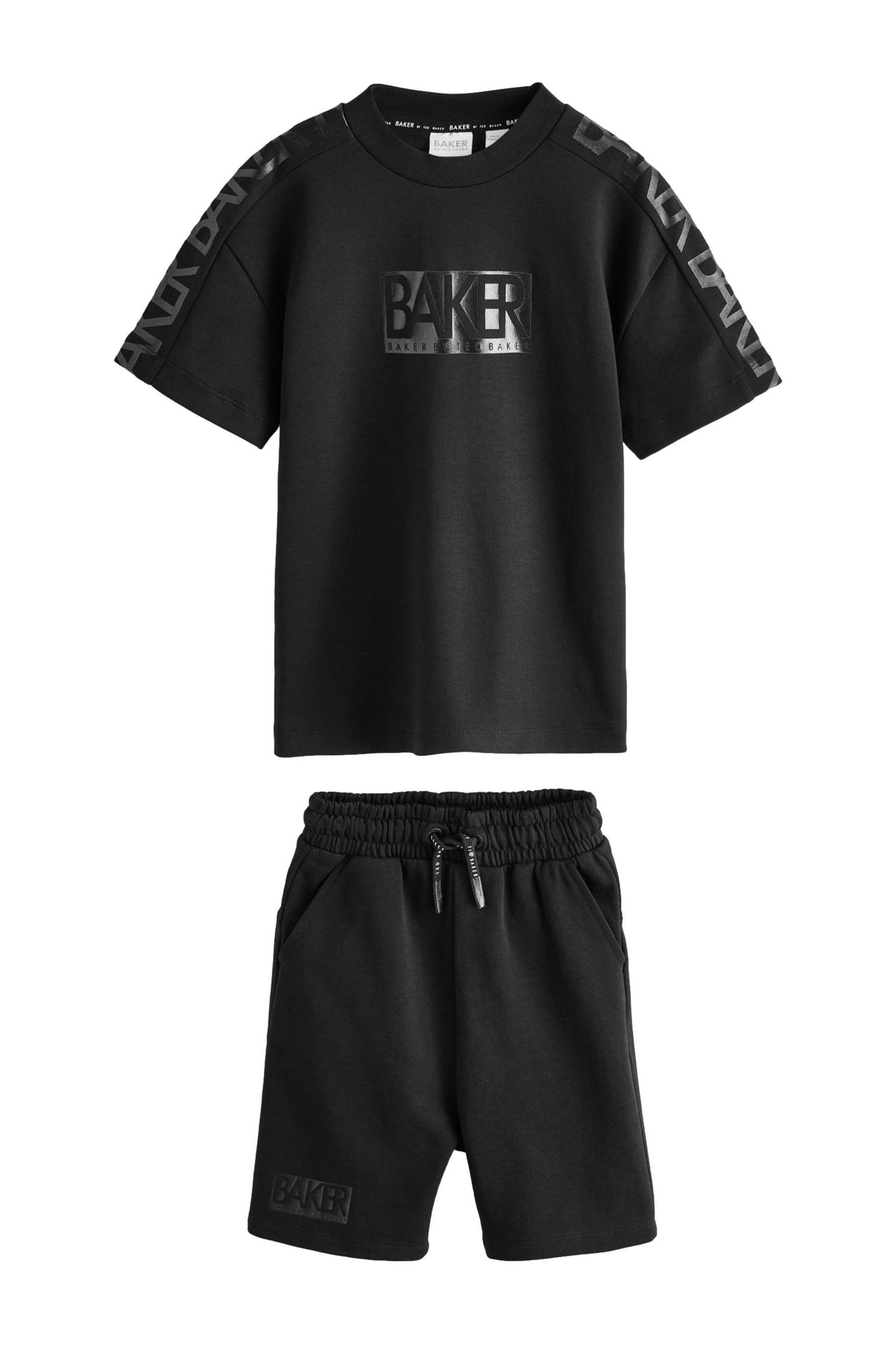 T-Shirt & Shorts Baker by Ted Baker Oversized Fit T-Shirt + Shorts